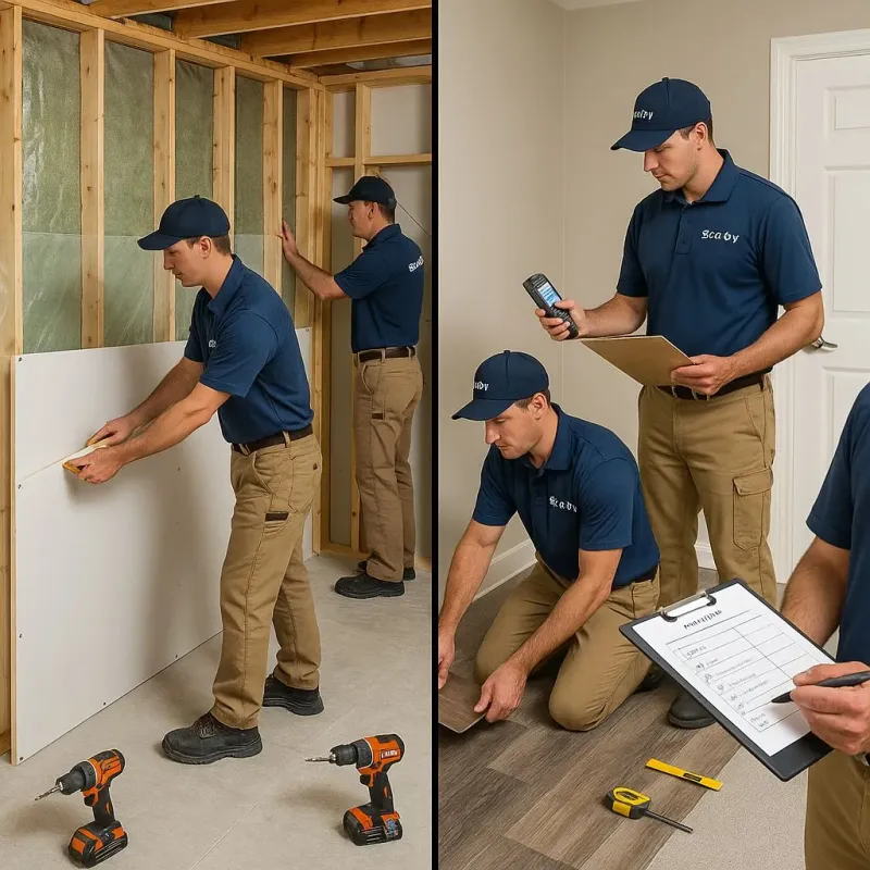 Repairs and Reconstruction process in Nashotah, WI