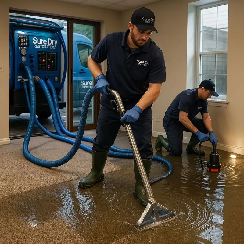 Water Extraction and Removal process in Nashotah, WI